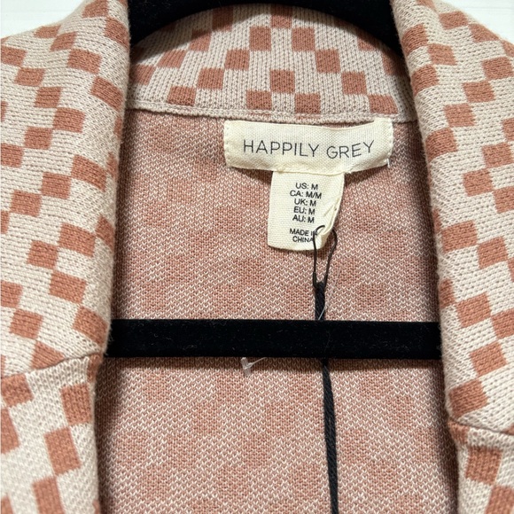 Patterned Knit Blazer/Jacket - Picture 4 of 7